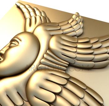 Angels (AN_0062) 3D model for CNC machine